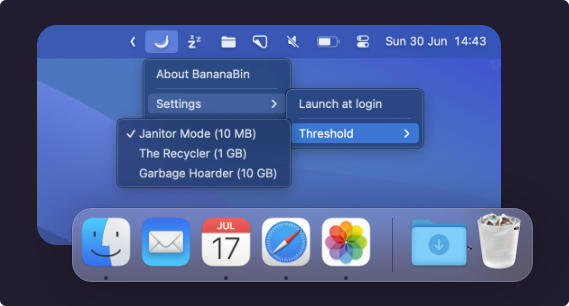 bananabin:赛博苍蝇,俏皮地提醒你该倒垃圾了