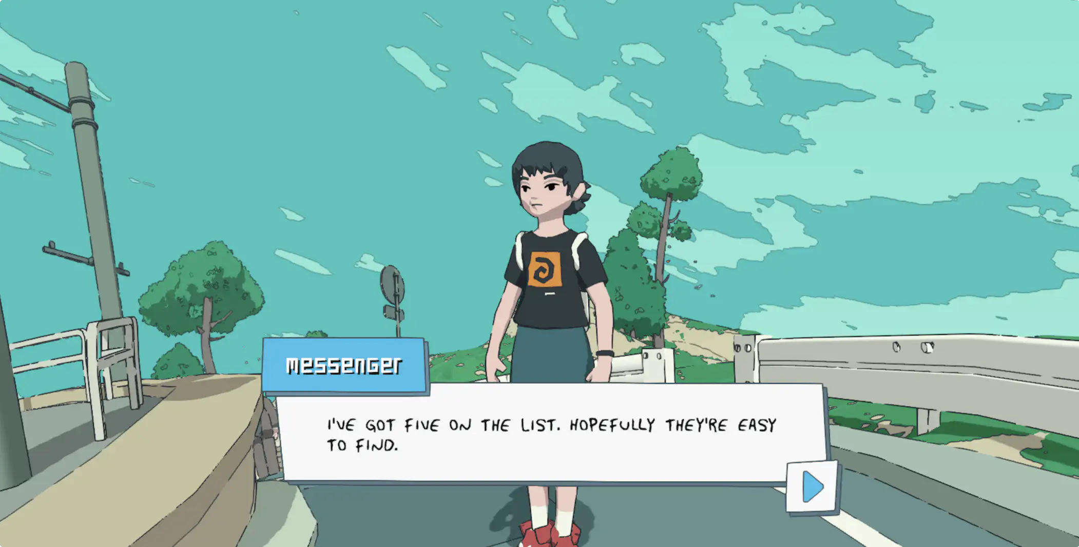 Messenger：基于 WebGL 3D 的网页游戏,玩家扮演邮递员在一个 3D 小星球的各地点漫步穿梭，完成送信任务