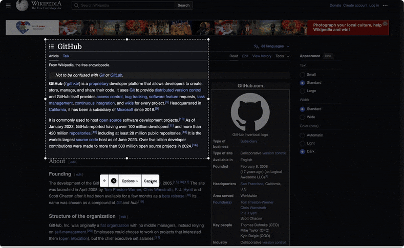 ScrollSnap：开源滚动截图增强软件，解决macOS系统截图不能滚动长截图的问题